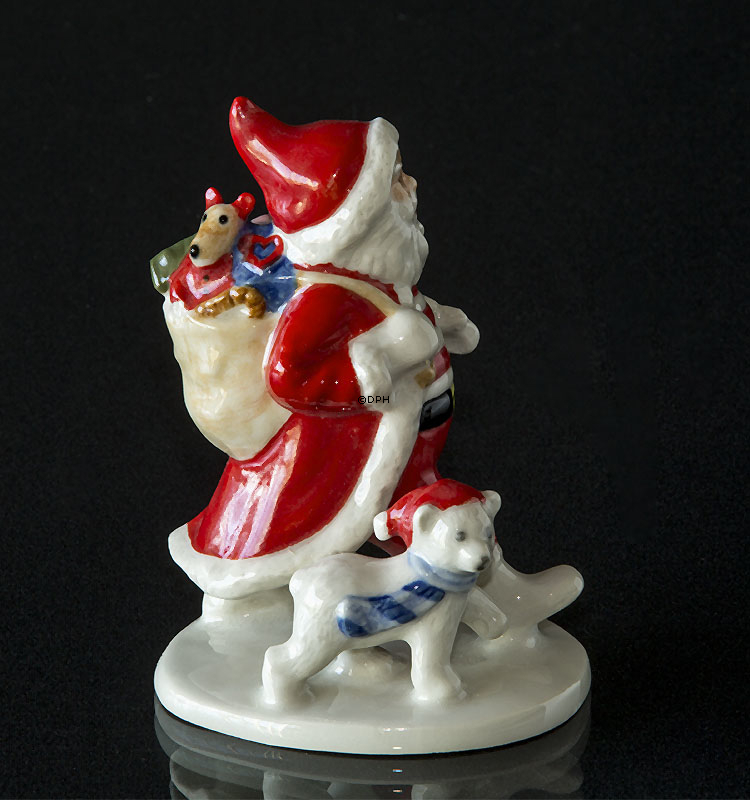 2020 Der jährliche Weihnachtsmann, Weihnachtsmann mit Teddybär Royal Copenhagen