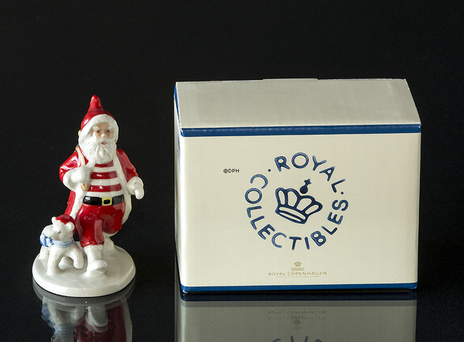 2020 Der jährliche Weihnachtsmann, Weihnachtsmann mit Teddybär Royal Copenhagen