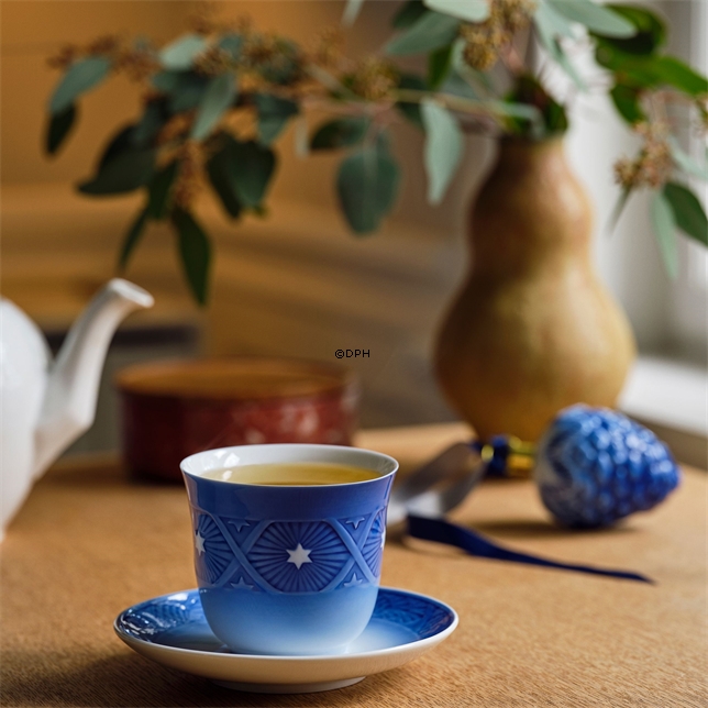 2023 Royal Copenhagen Weihnachts Thermobecher mit Untertasse, Inhalt 26 cl,