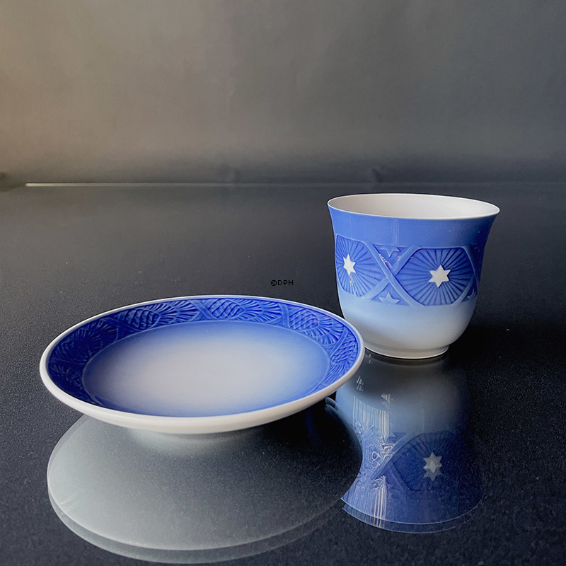 2023 Royal Copenhagen Weihnachts Thermobecher mit Untertasse, Inhalt 26 cl,