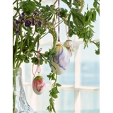 Osterei mit Apfelblüte und Apfelblüte Blätter, 2 Stück, Royal Copenhagen Oster 2024
