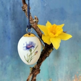 Osterei mit Kornblume, Royal Copenhagen Oster 2024