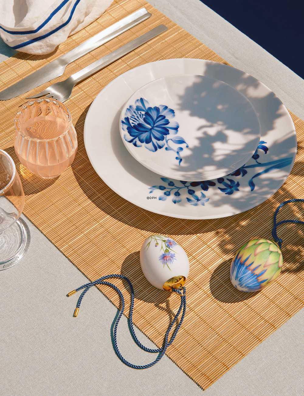 Osterei mit Kornblume, Royal Copenhagen Oster 2024