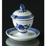 Royal Copenhagen/Aluminia Tranquebar, blau, senfkrug Nr. 11/1010