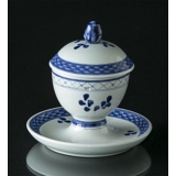 Royal Copenhagen/Aluminia Tranquebar, blau, senfkrug Nr. 11/1010