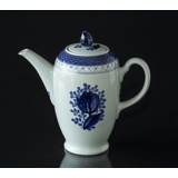 Royal Copenhagen/Aluminia  Tranquebar, blau, Kaffeekanne Nr. 11/1105 oder 128