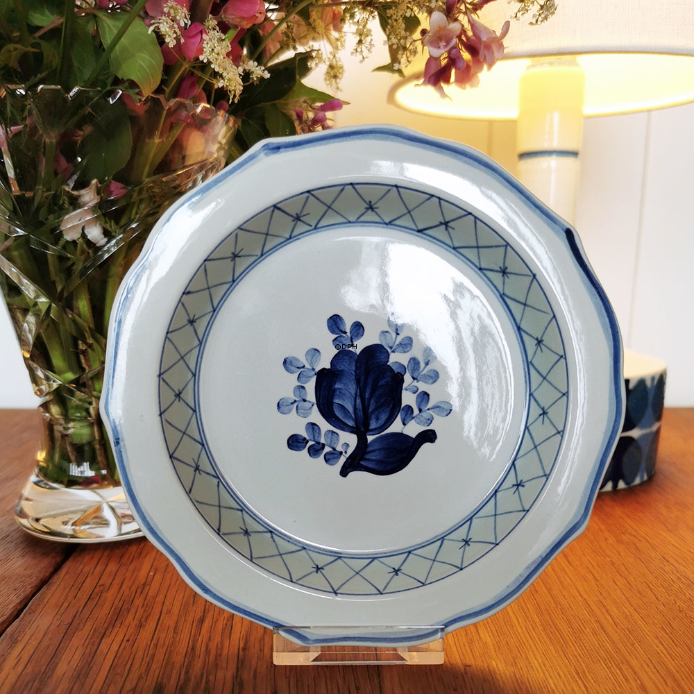 Royal Copenhagen/Aluminia Tranquebar, blau, runde Schale Nr. 11/1120