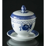 Royal Copenhagen/Aluminia Tranquebar, blau, Marmeladenkrug Nr. 11/1171