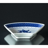 Royal Copenhagen/Aluminia Tranquebar, blau, Fächerschale Nr. 11/1195