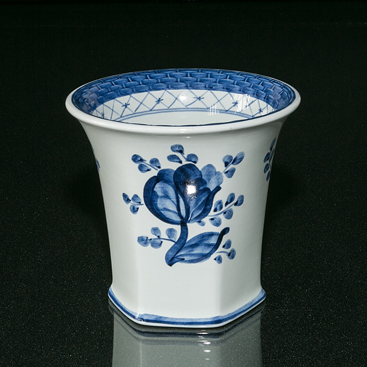 Royal Copenhagen/Aluminia Tranquebar, blau, Vase Nr. 11/1239