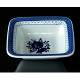 Royal Copenhagen/Aluminia Tranquebar, blau, quadratische Schüssel Nr. 11/1337