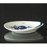 Royal Copenhagen/Aluminia Tranquebar, blau, Schale / Butterschale Nr. 11/1355