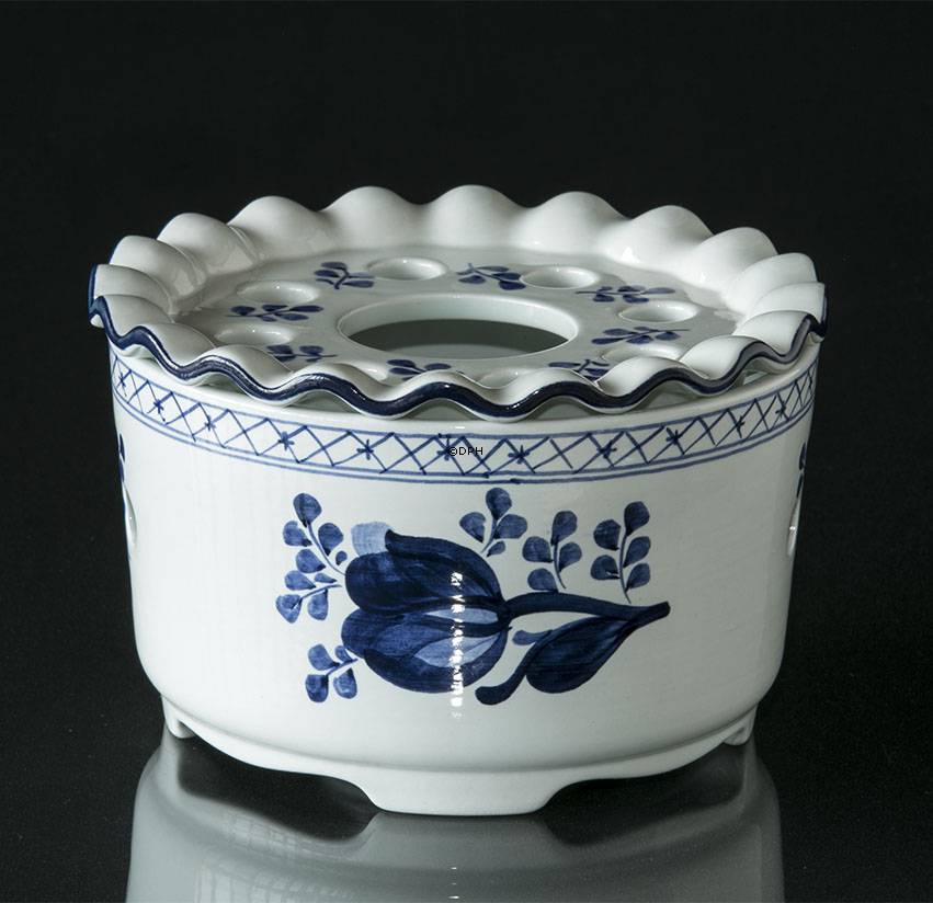 Royal Copenhagen/Aluminia Tranquebar, blau, Teewärmer Nr. 11/1872