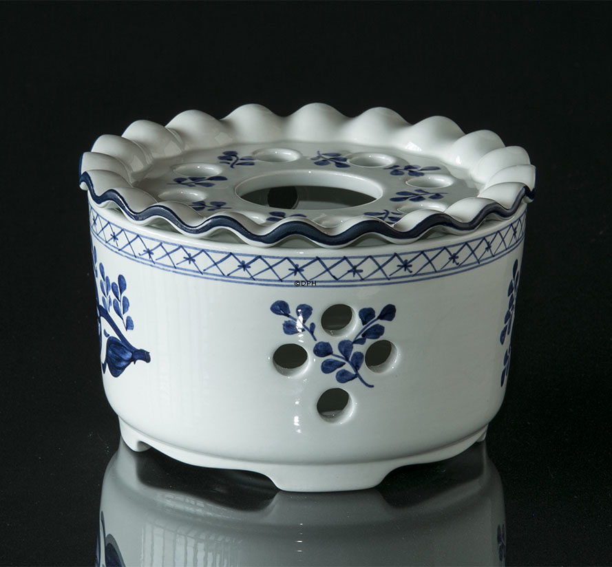 Royal Copenhagen/Aluminia Tranquebar, blau, Teewärmer Nr. 11/1872