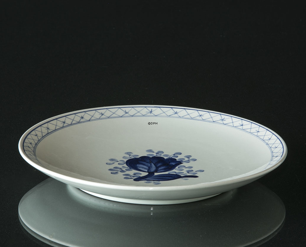 Royal Copenhagen/Aluminia Tranquebar, blau, Teller 17 cm Nr. 11/2702
