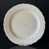 Cremefarbener, große runde Schale, Royal Copenhagen Josephine Essgeschirr Nr. 376