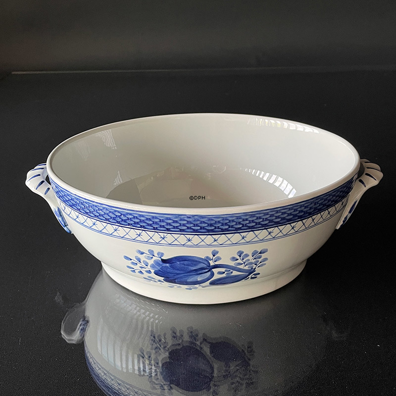 Royal Copenhagen/Aluminia  Tranquebar, Blau, Terrine OHNE Deckel / große Schüssel