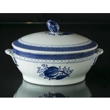 Royal Copenhagen/Aluminia  Tranquebar, Blau, Terrine Nr. 920