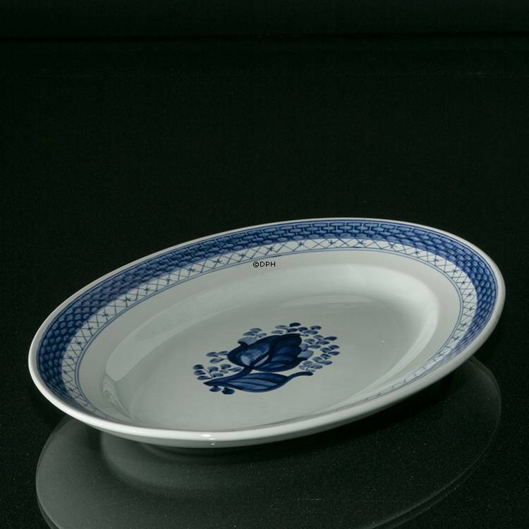 Royal Copenhagen/Aluminia  Tranquebar, blau, Schale, 28cm Nr. 927