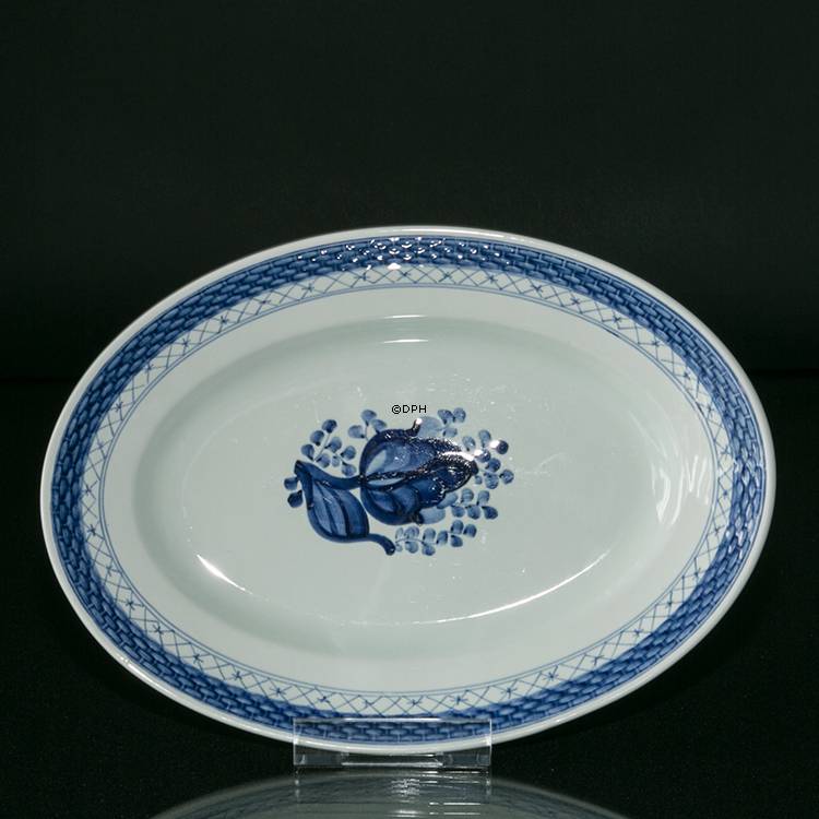 Royal Copenhagen/Aluminia  Tranquebar, blau, Schale, 28cm Nr. 927