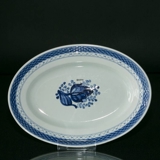 Royal Copenhagen/Aluminia  Tranquebar, blau, Schale, 28cm Nr. 927