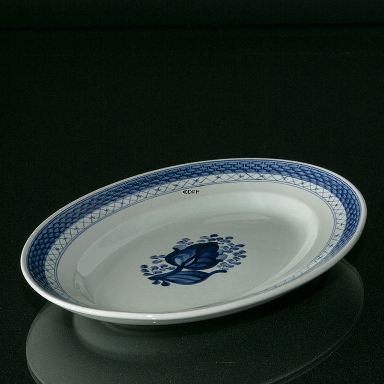 Royal Copenhagen/Aluminia  Tranquebar, blau, Schale 43cm Nr. 930