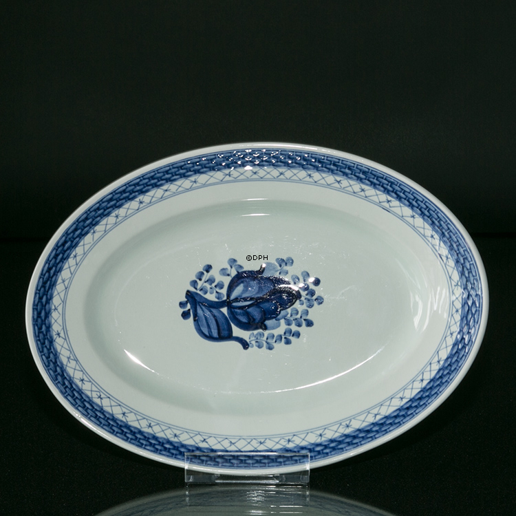 Royal Copenhagen/Aluminia  Tranquebar, blau, Schale 43cm Nr. 930