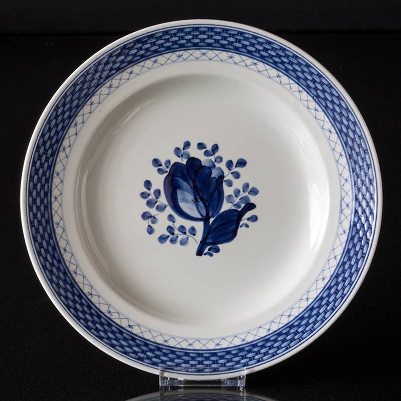 Royal Copenhagen/Aluminia  Tranquebar, blau, Essteller 23cm, Nr. 946 oder 623
