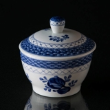 Royal Copenhagen/Aluminia Tranquebar, blau, Zuckerdose Nr. 953