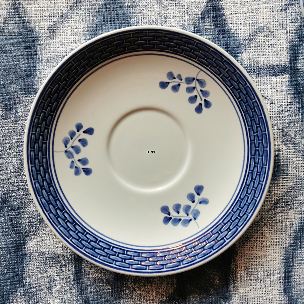 Royal Copenhagen/Aluminia  Tranquebar, blau, Kaffeetasse mit Schiff Nr. 956, 1.8 dl