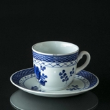 Royal Copenhagen/Aluminia Tranquebar, blau, Kaffeetasse Nr. 956, 1.8 dl