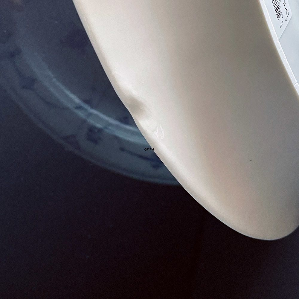 Musselmalet Gerippt, Servierteller, Royal Copenhagen 37cm