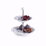 Musselmalet Gerippt, Etagere, Royal Copenhagen