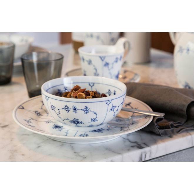 Musselmalet Gerippt, Schüssel, Inhalt 25 cl., Royal Copenhagen