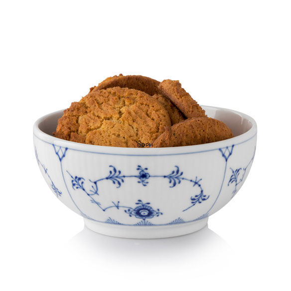 Musselmalet Gerippt, Schüssel, Inhalt 25 cl., Royal Copenhagen