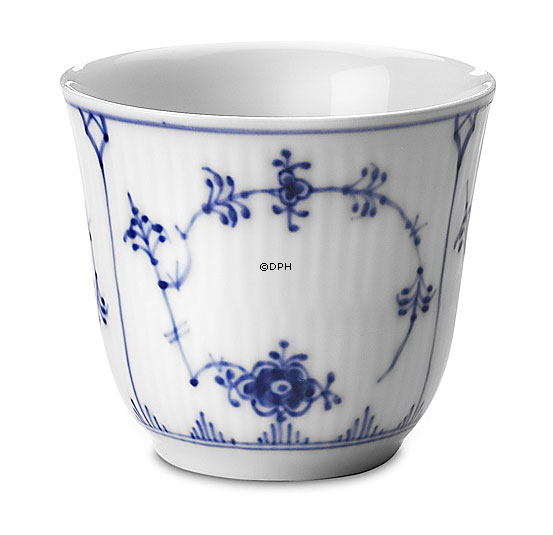 Musselmalet Gerippt, Thermobecher Nr. 494, mittel, Inhalt 16 cl, Royal Copenhagen