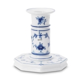 Musselmalet Gerippt, großer Kerzenständer Nr. 1/3303 oder 502, Royal Copenhagen