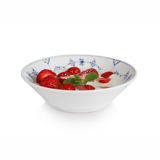 Musselmalet Gerippt, kleiner Suppenteller, Inhalt 50 cl., Royal Copenhagen 17cm