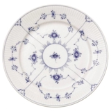 Musselmalet Gerippt, Kuchenteller Nr. 605, Royal Copenhagen 15cm