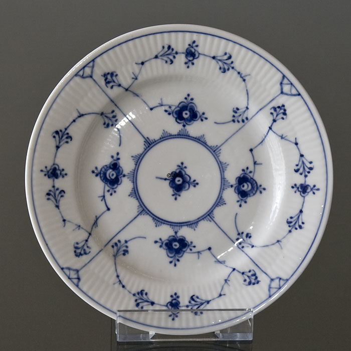 Musselmalet Gerippt, Teller, Royal Copenhagen 17cm nr. 617 oder 1/180