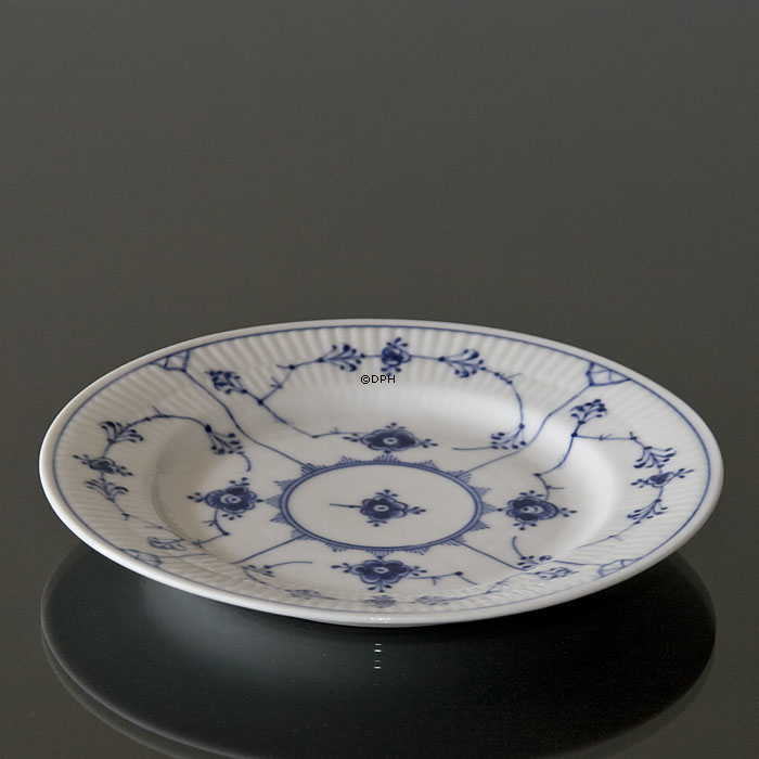Musselmalet Gerippt, Teller, Royal Copenhagen 17cm nr. 617 oder 1/180