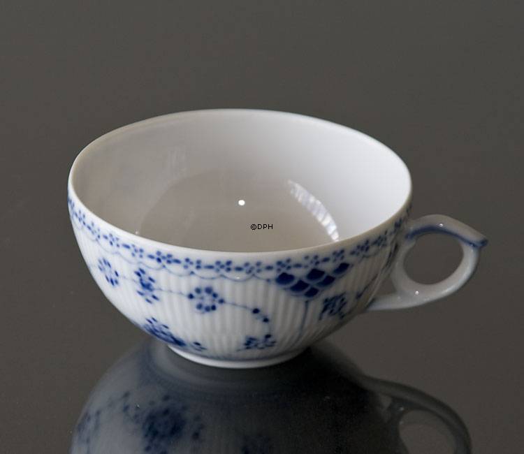 Musselmalet Halbspitze, Teetasse OHNE UNTERTASSE Nr. 081, Inhalt 20 cl., Royal Copenhagen