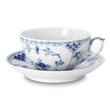 Musselmalet Halbspitze, Teetasse OHNE UNTERTASSE Nr. 081, Inhalt 20 cl., Royal Copenhagen