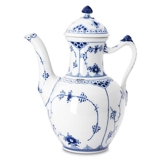 Musselmalet Halbspitze, Kaffeekanne Nr. 1/518 oder 123, Royal Copenhagen