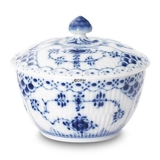 Musselmalet, Halbspitze, Zuckerdose Nr. 1/657 oder 153, Royal Copenhagen