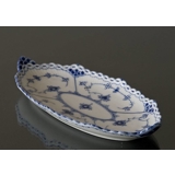 Musselmalet Halbspitze, ovale Schale Nr. 1/613 oder 349, Royal Copenhagen 25cm