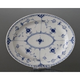 Musselmalet Halbspitze, Servierplatte Nr. 1/532 oder 373, Royal Copenhagen 30cm