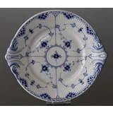 Musselmalet Halbspitze, runde Kuchenplatte Nr. 1/666 oder 422, Royal Copenhagen 31cm