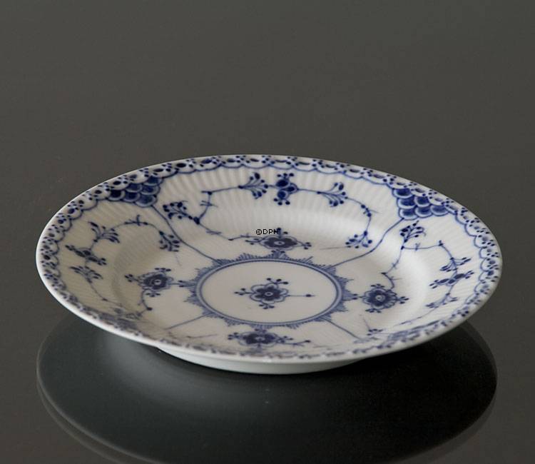 Musselmalet Halbspitze, Kuchenteller 16cm Nr. 1/575 oder 615, Royal Copenhagen