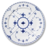 Musselmalet Halbspitze, Extra flachTeller, Royal Copenhagen 25cm